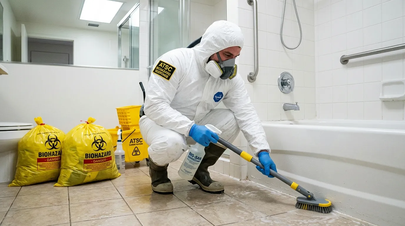 Decontamination equipment deployed for Blood Cleanup in Hidalgo
